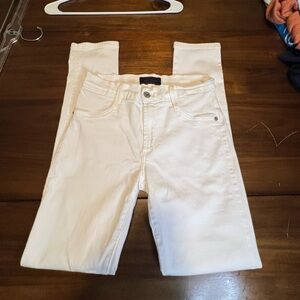 James jeans white skinny jeans